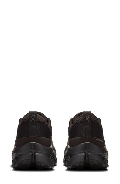 On Cloudsurfer Trail 2 Trail Running Shoe In Black
