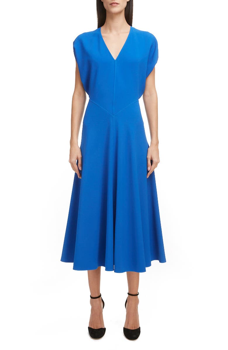 Victoria Beckham Dolman Sleeve Midi Dress, Main, color,