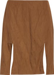 Eckhaus Latta Shadow Slit Nylon Skirt