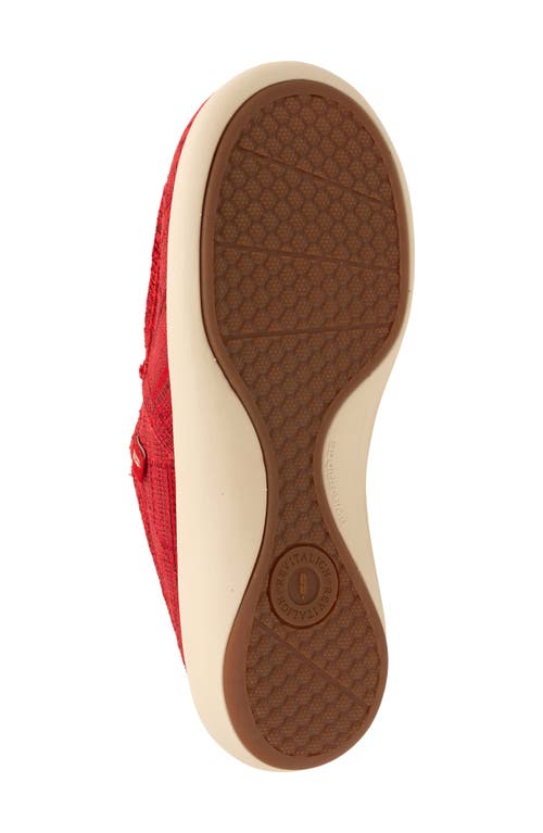 Revitalign Siesta Capri Mule In Red