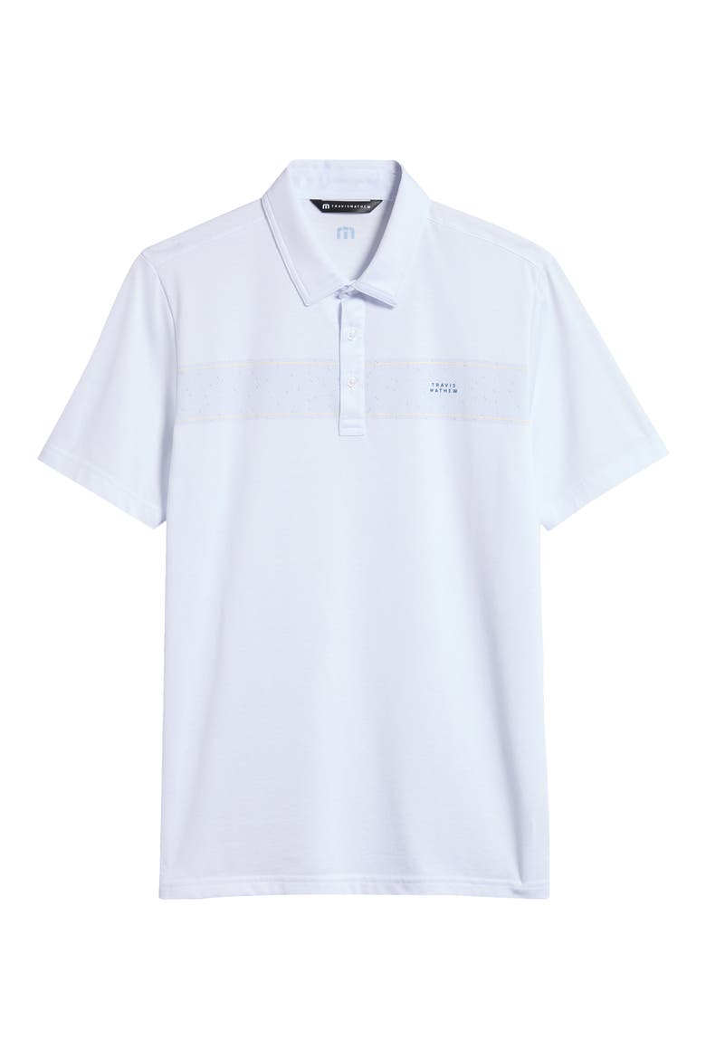 Deck Navigator Chest Stripe Polo, Alternate, color, WHITE