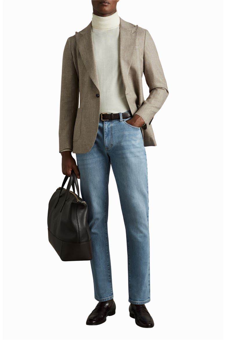 Picton Slim Fit Jeans, Alternate, color, LIGHT BLUE WASH