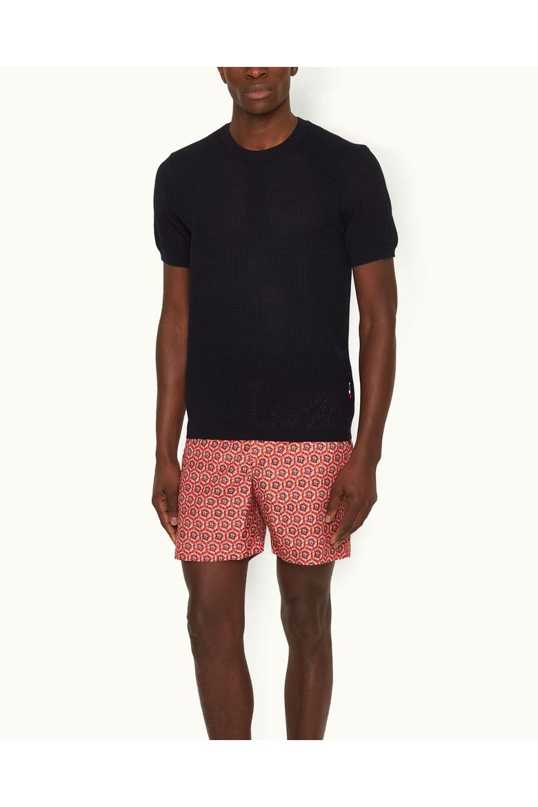 Byrtel Tailored-Fit T-Shirt, Main, color, NIGHT IRIS