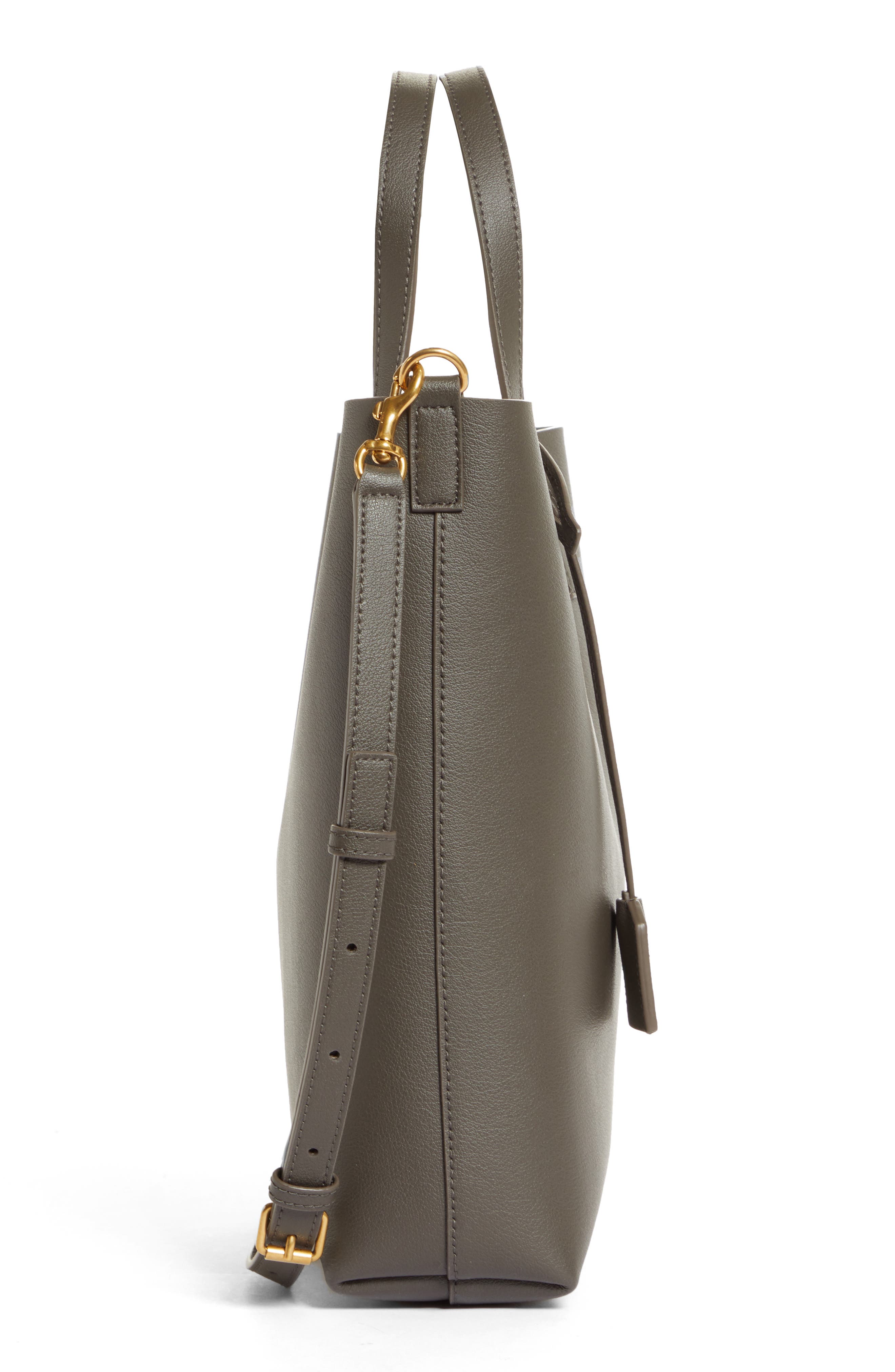 Saint Laurent Toy Leather Shopping Tote, Alternate, color, 