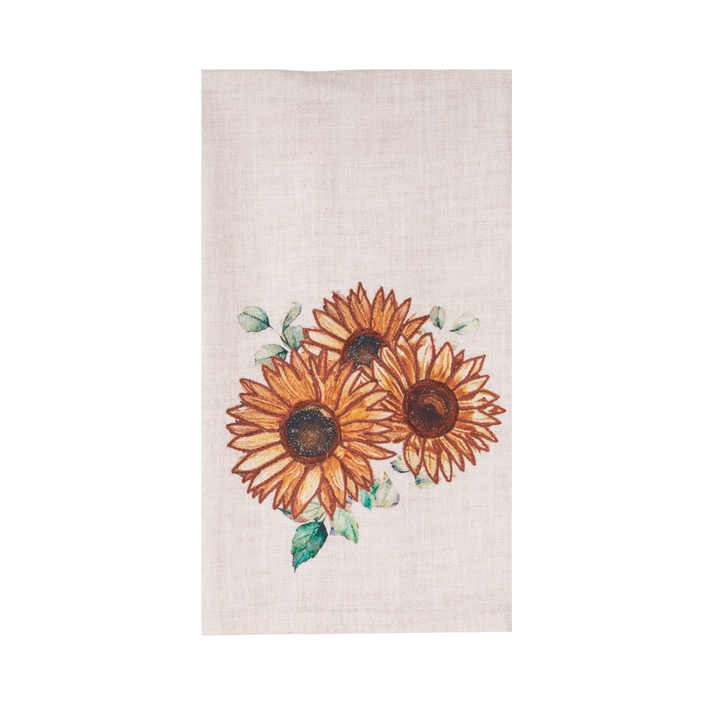 C&F Home Botanical Sunflower Handtowel - Thumbnail 3