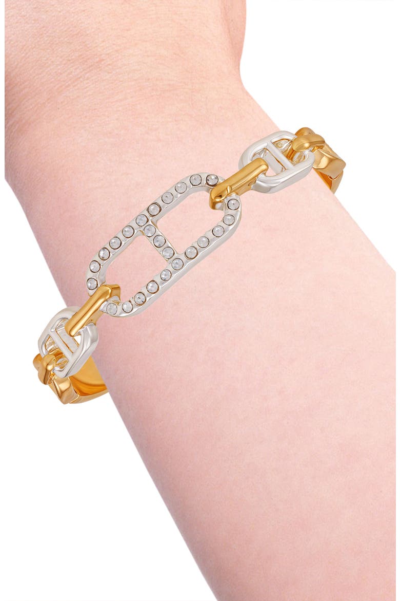 Mariner Link Bracelet, Alternate, color, TWO TONE