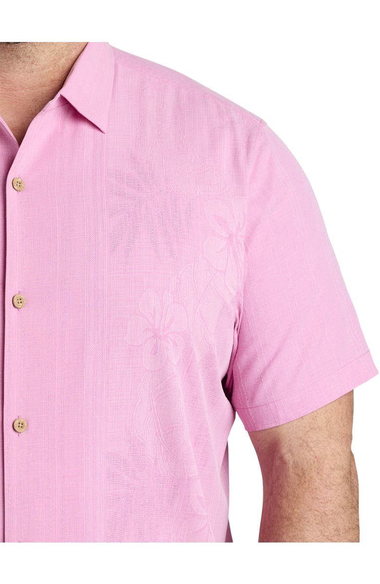 Tommy Bahama Big & Tall Bali Border Camp Shirt, Alternate, color, 