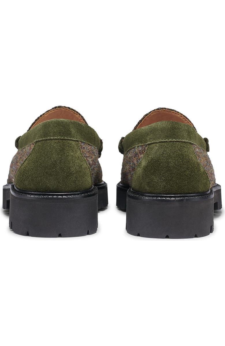 G.H.BASS Lincoln Super Bit Loafer, Alternate, color, Grn Combo