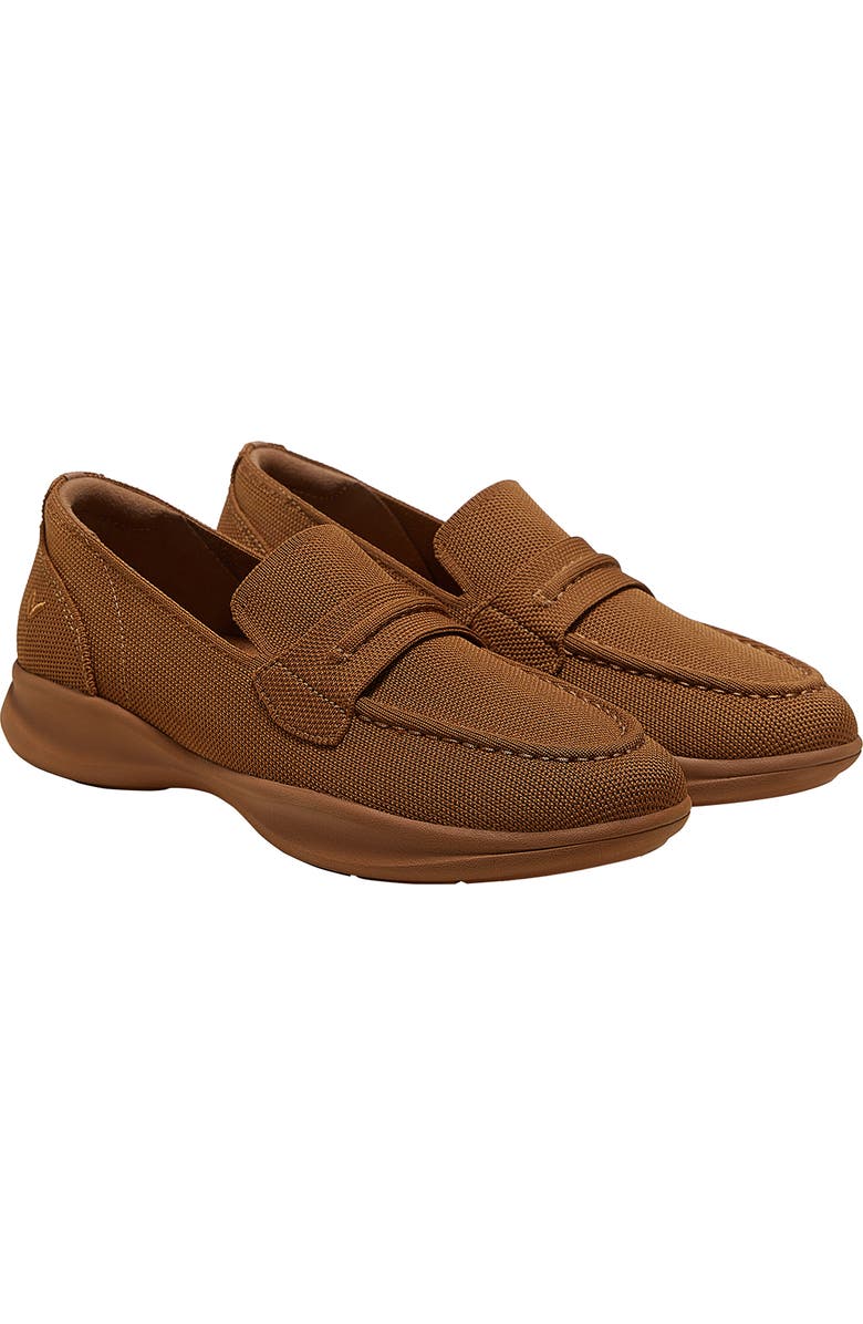 VIVAIA Walker Pro Hybrid Penny Loafers, Main, color, Caramel