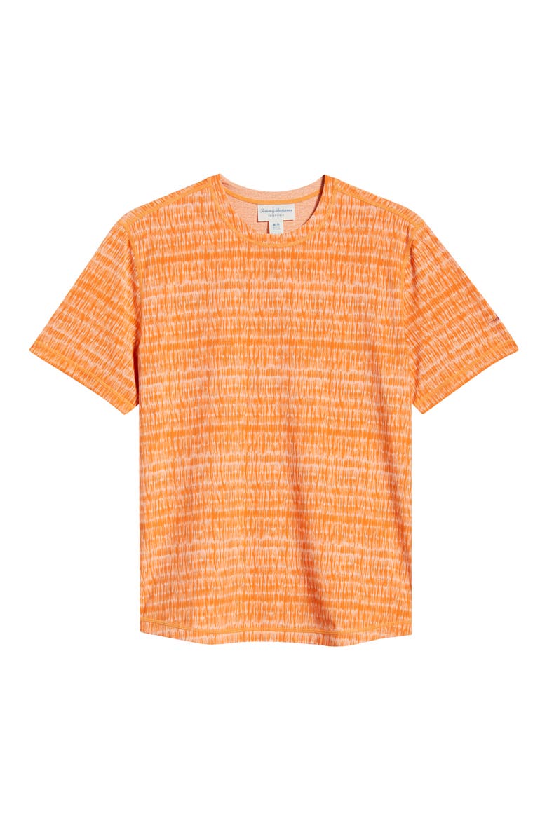 Wave Break Flip Reversible Performance T-Shirt, Alternate, color, JAFFA ORANGE