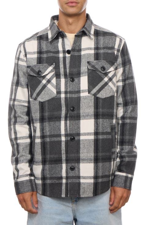 Heavyweight Plaid Shirt Jacket