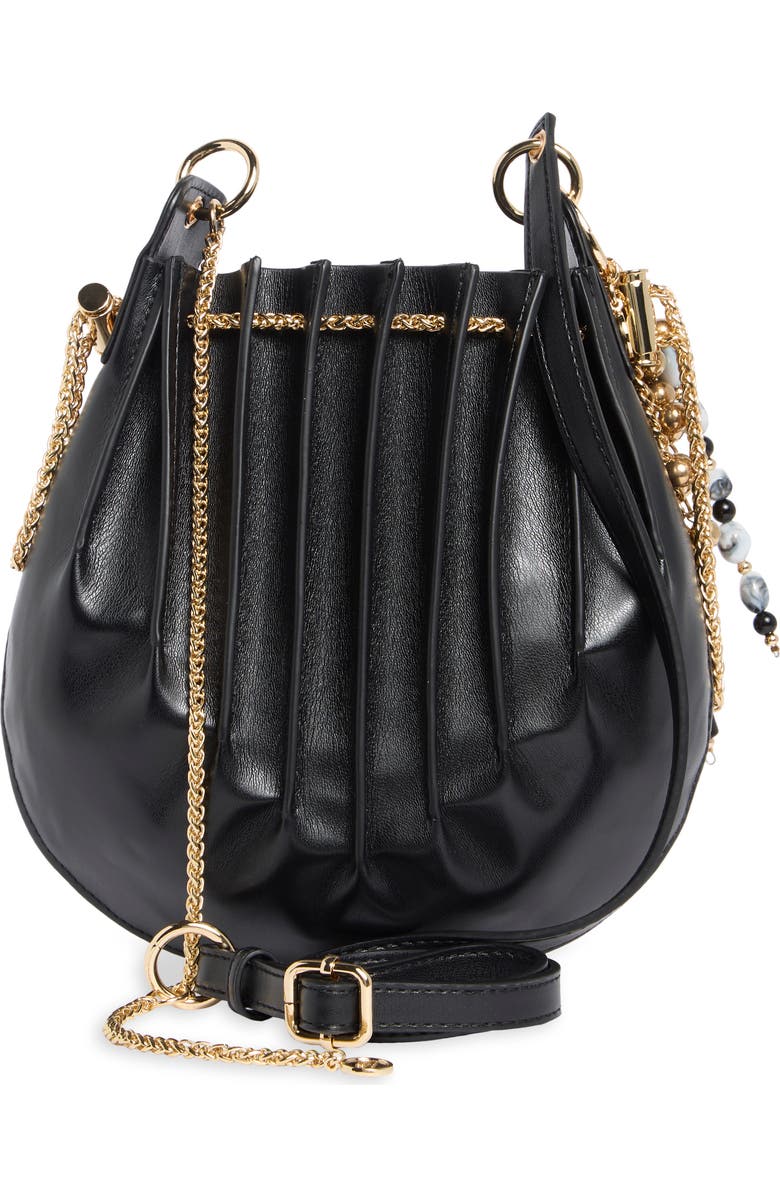 Steve Madden Briar Bucket Crossbody Bag, Alternate, color, Black