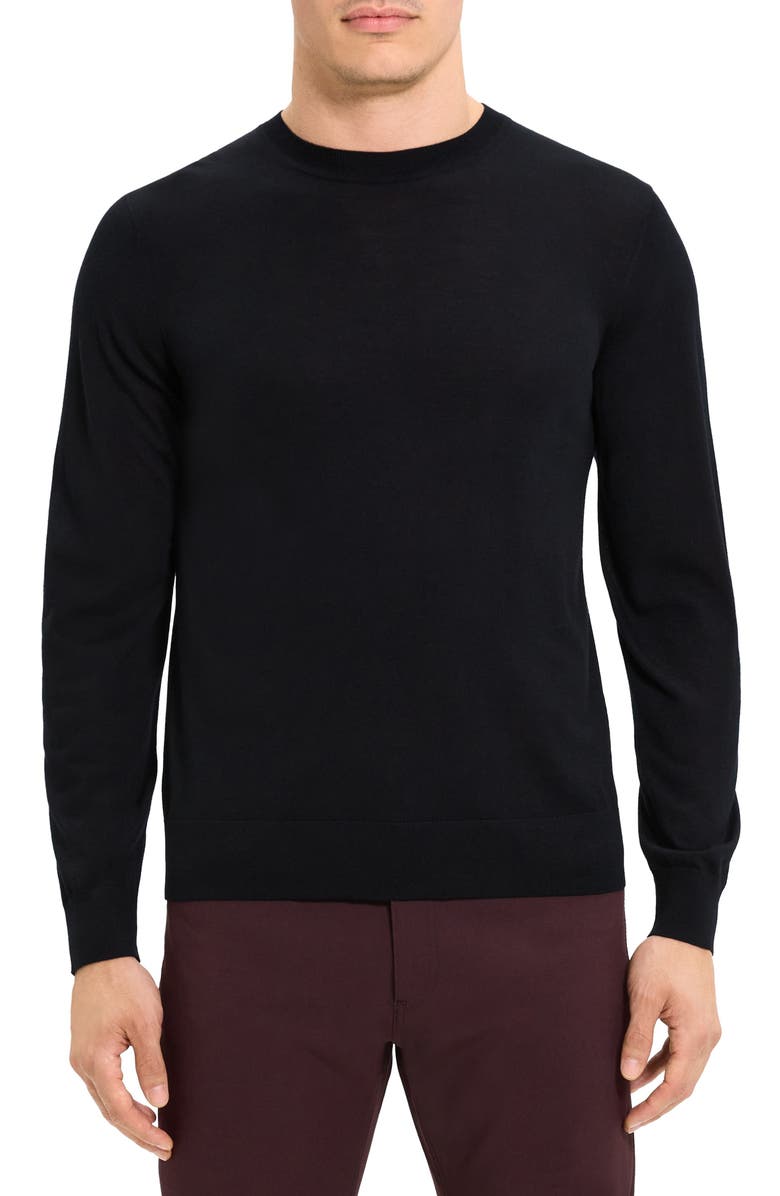 Theory Regal Wool Crewneck Sweater, Main, color, 