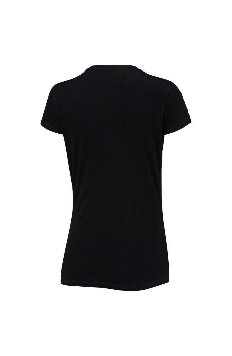 CONCEPTS SPORT Women's Concepts Sport Black/Gold New Orleans Saints Logo T-Shirt & Pants Set, Alternate, color, Black