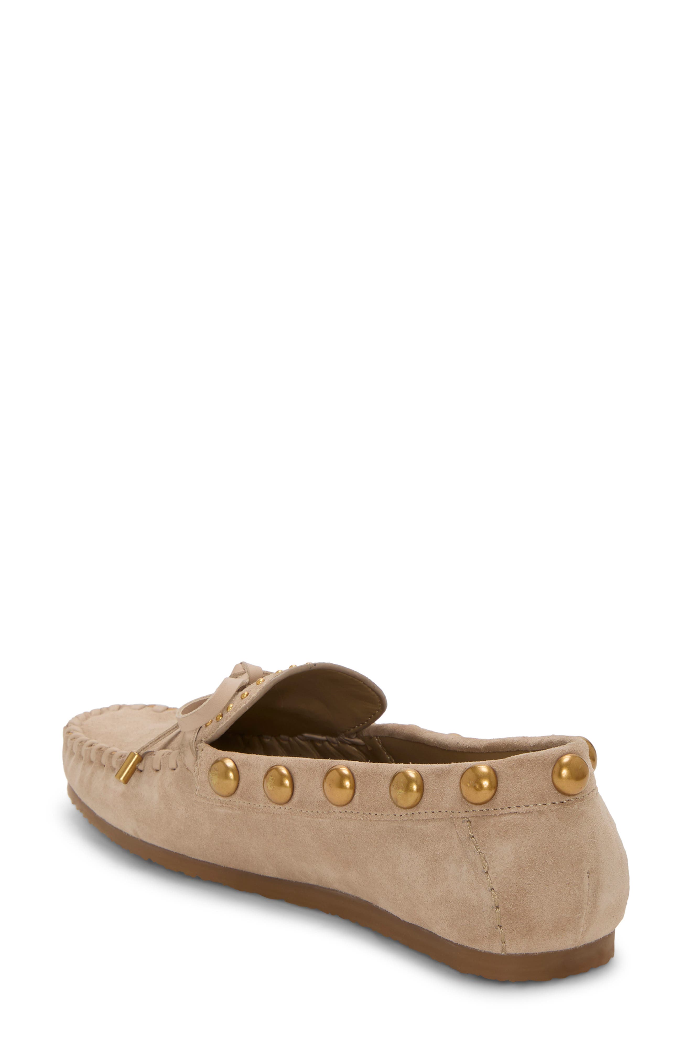 Sennett Studded Loafer, Alternate, color, TORTILLA VERONA