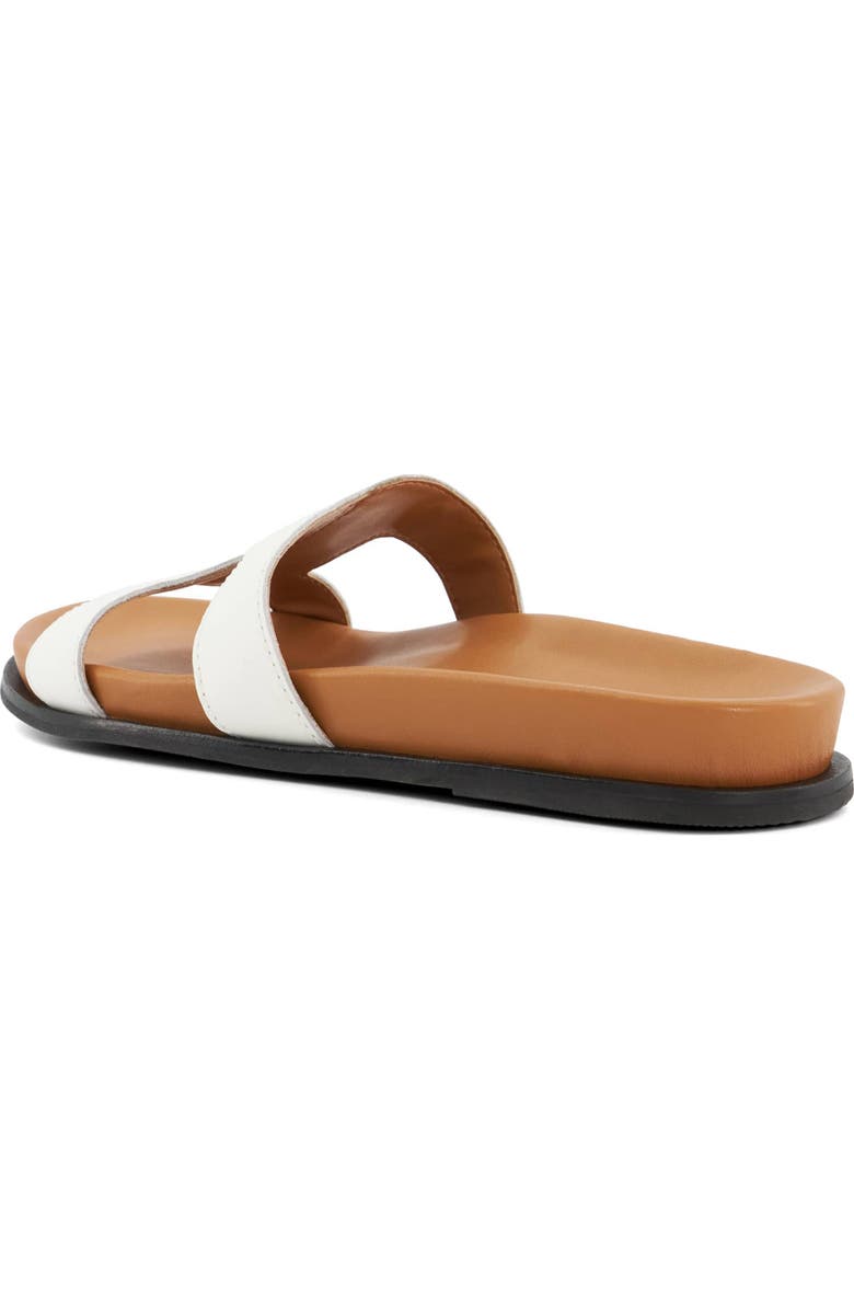 Dune London Loupa Sandal, Alternate, color, White