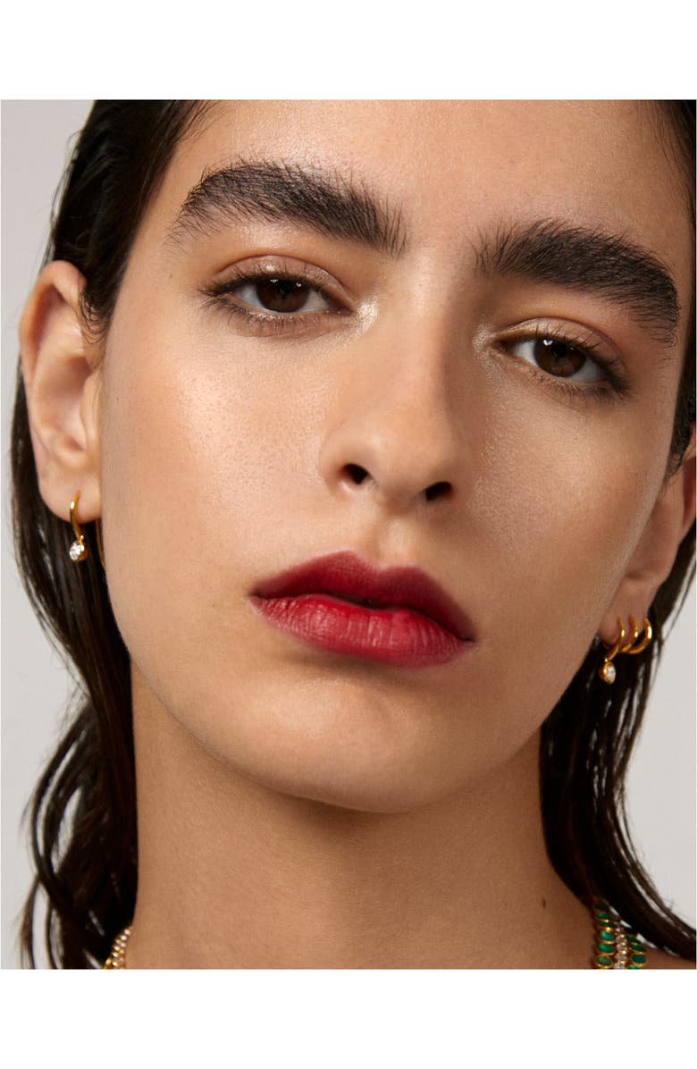 Monica Vinader Lab Grown Diamond Solitaire Drop Earrings, Alternate, color, 