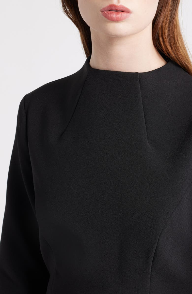 Odd Muse The Ultimate Muse Split Sleeve Minidress with Pockets, Alternate, color, Black