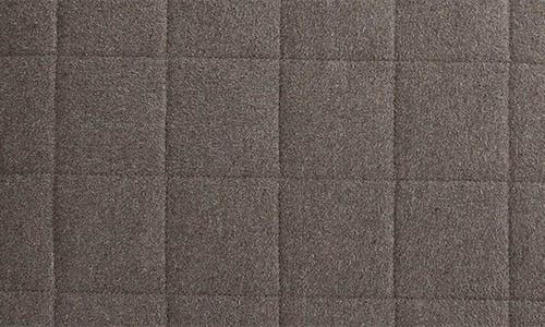 Calvin Klein Home Mélange Cotton Flannel Sham In Dark Brown