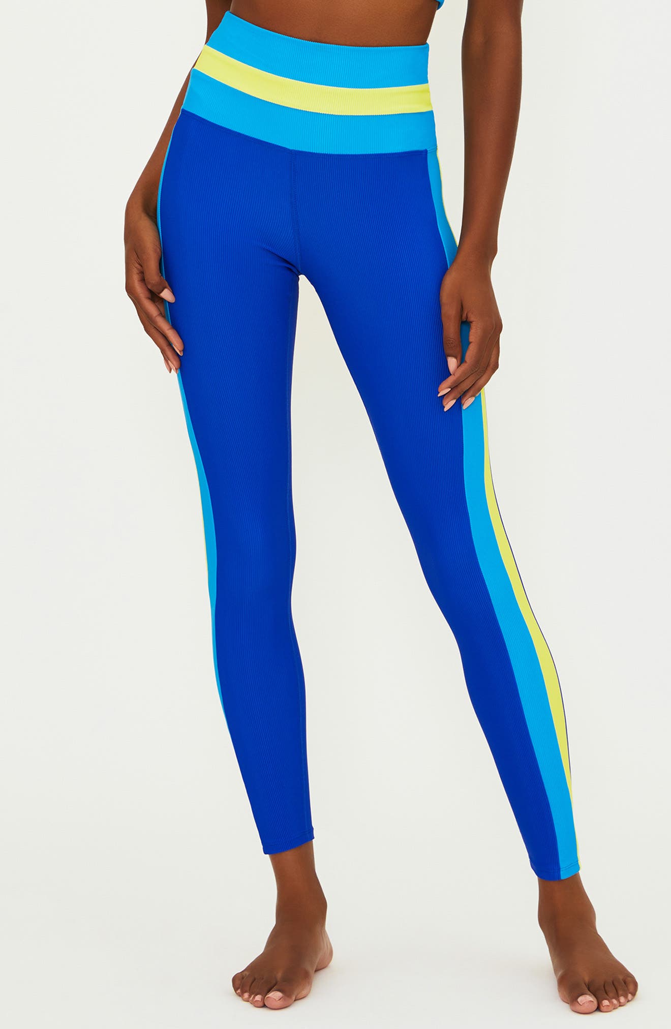 Beach Riot Mariella Colorblock Rib Leggings