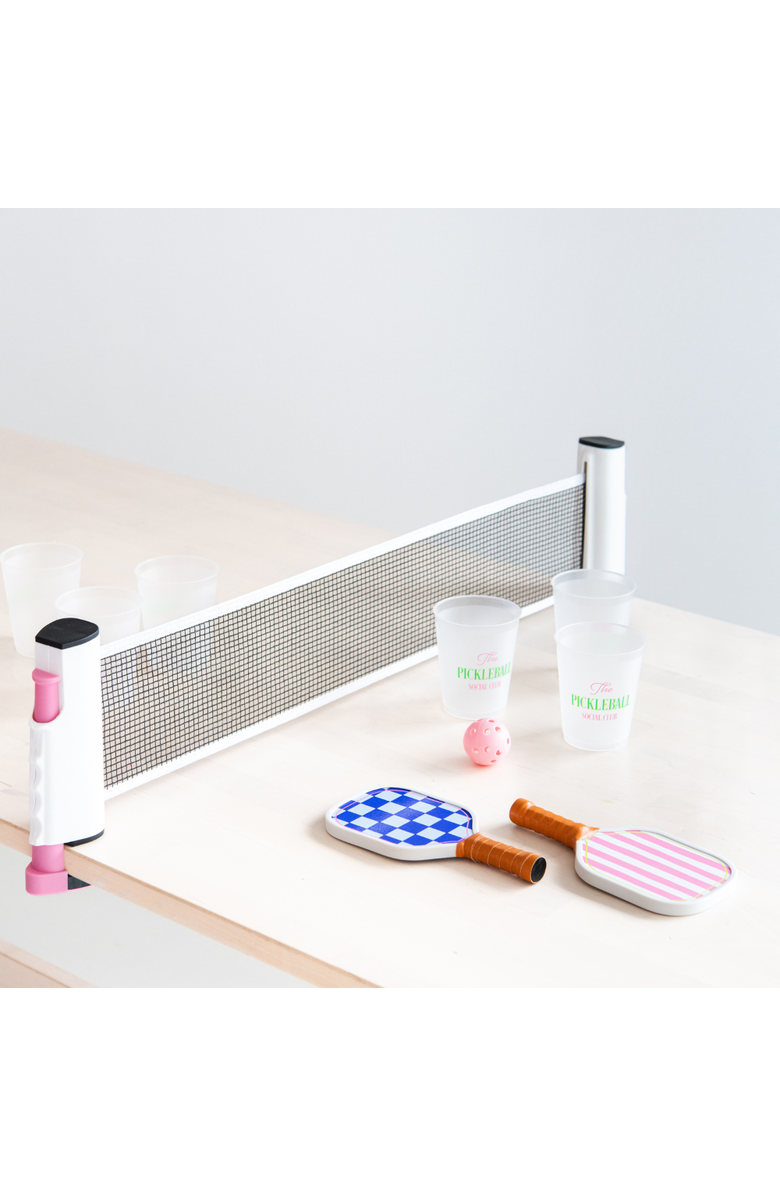 Jollity & Co Pickleball Social Club Table Pong Large Game Set, Alternate, color, Assorted Pre-Pack