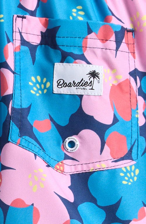 Boardies Kids' Swim Trunks In Blue Multi
