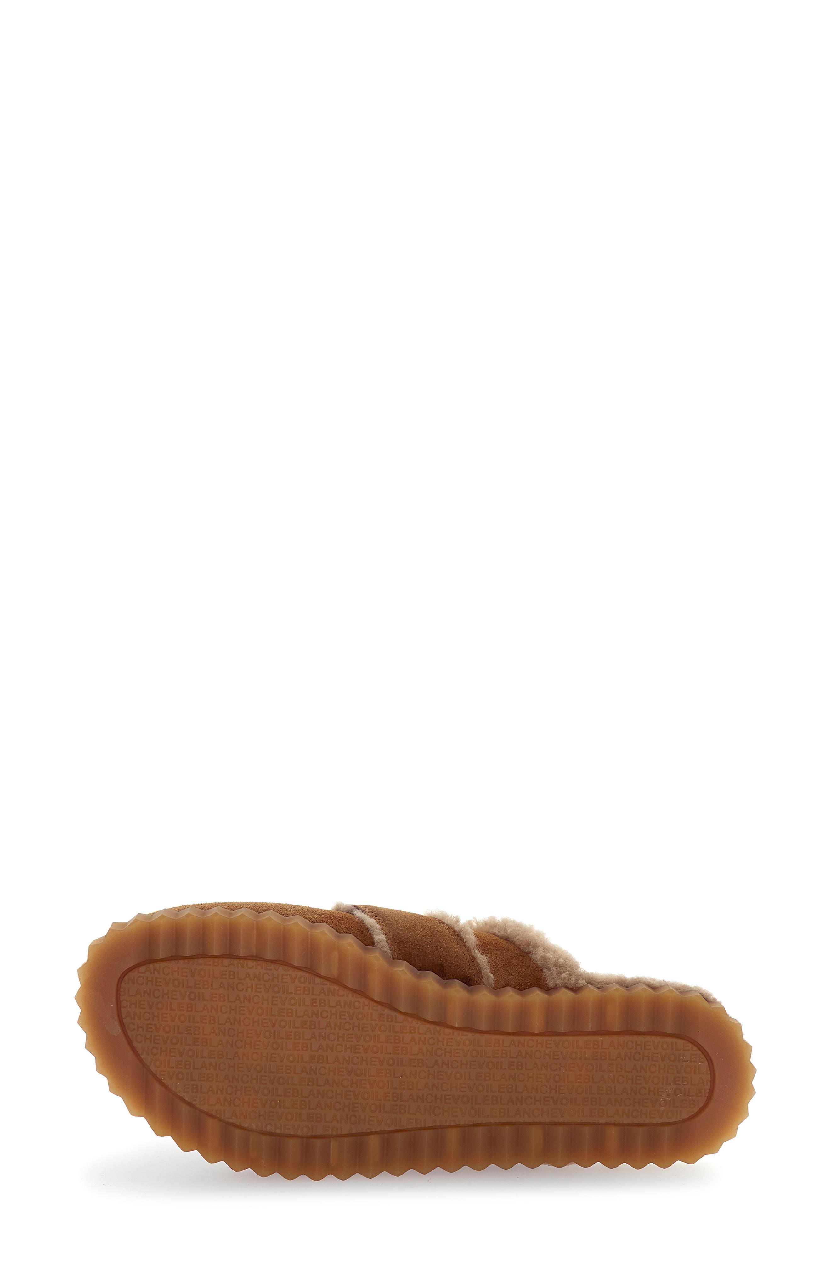 Fredrik Faux Shearling Mule, Alternate, color, BROWN