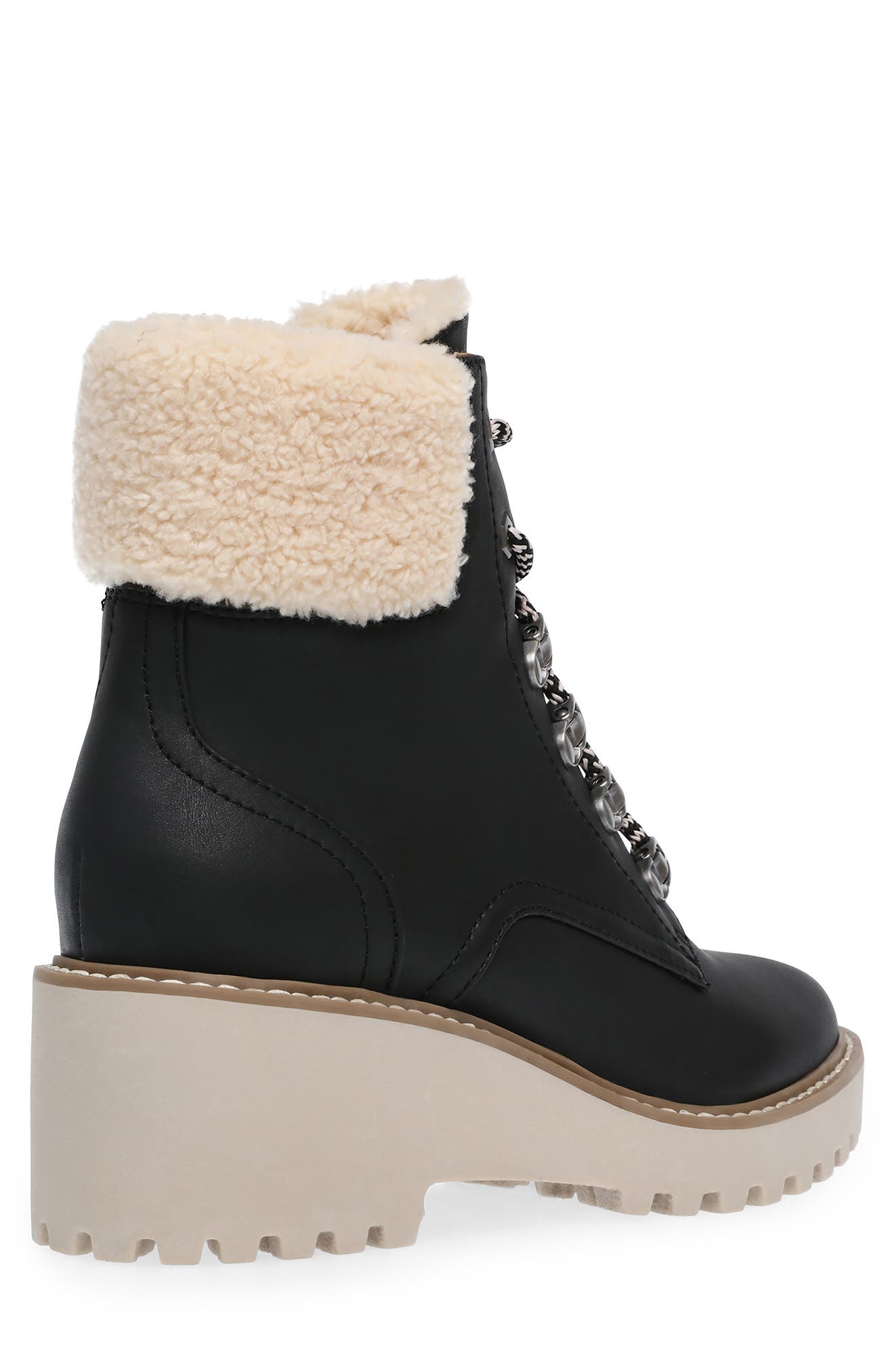DV by Dolce Vita Dolce VIta Russit Faux Fur Trimmed Boot, Alternate, color, 