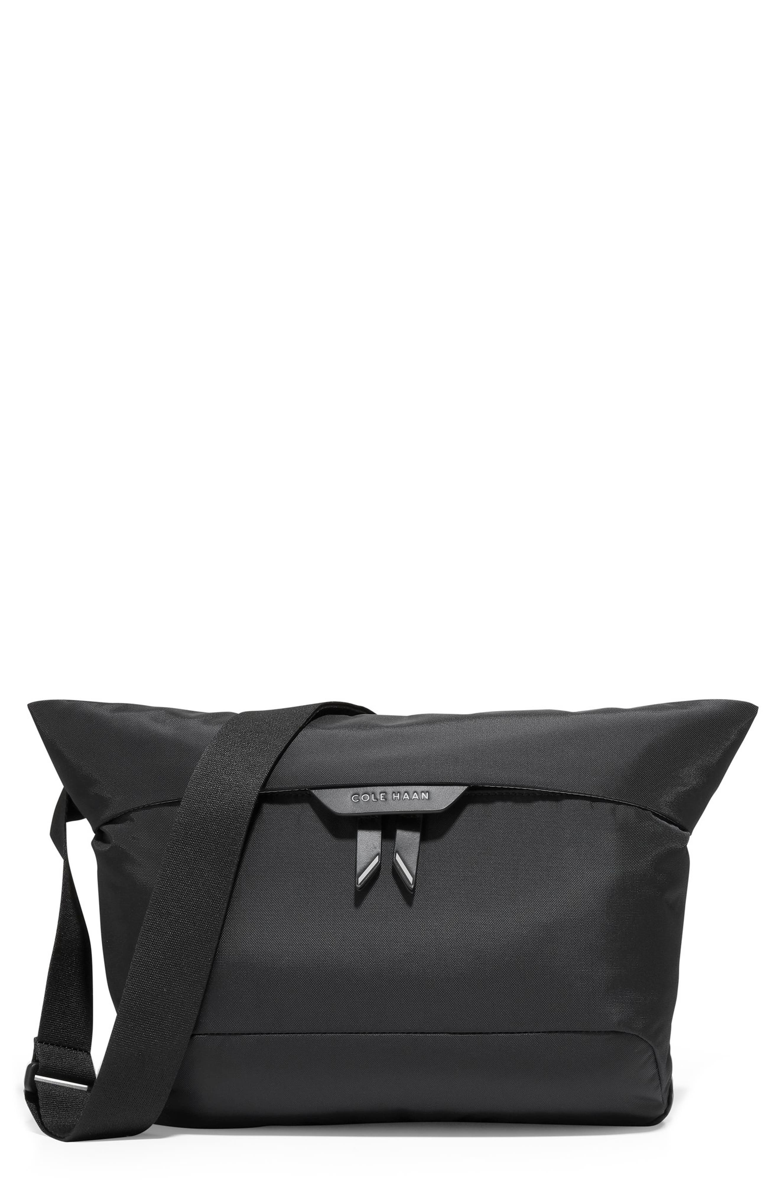 Cole Haan Central Sling Bag, Main, color, Black