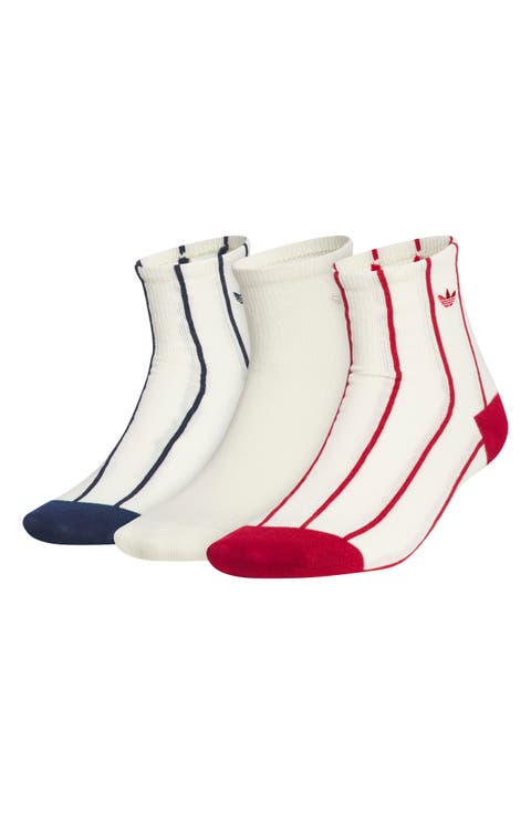 Originals Pack of 3 Quarter Socks