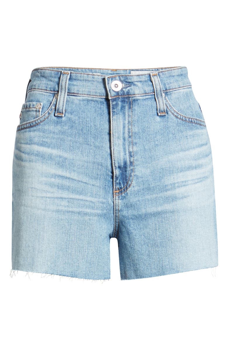 AG Mikkel High Waist Cutoff Denim Shorts, Alternate, color, 20 Years Recove