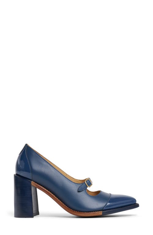 Shop The Office Of Angela Scott Miss Eliza Pump In Navy