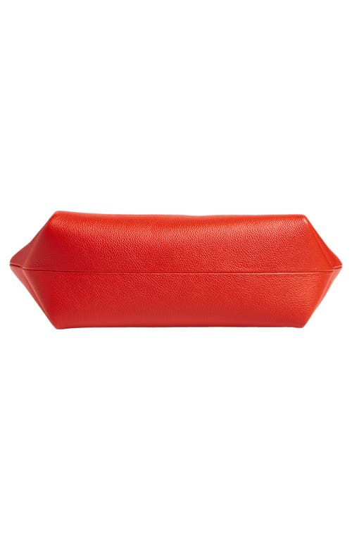 Demellier The New York Leather Shoulder Bag In Red