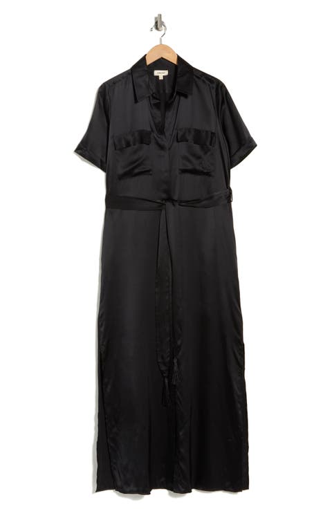 Klement Silk Shirtdress