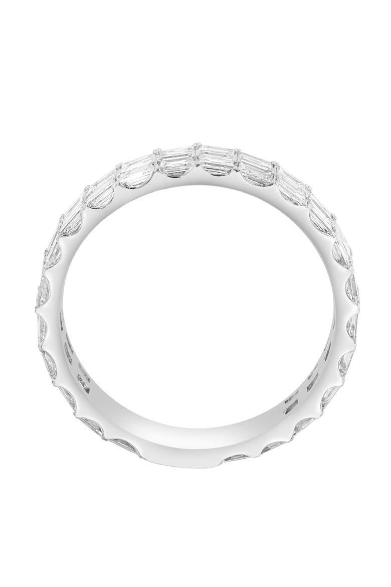 18K White Gold Diamond Ring, Alternate, color, Hematite and FW Blush Pearl