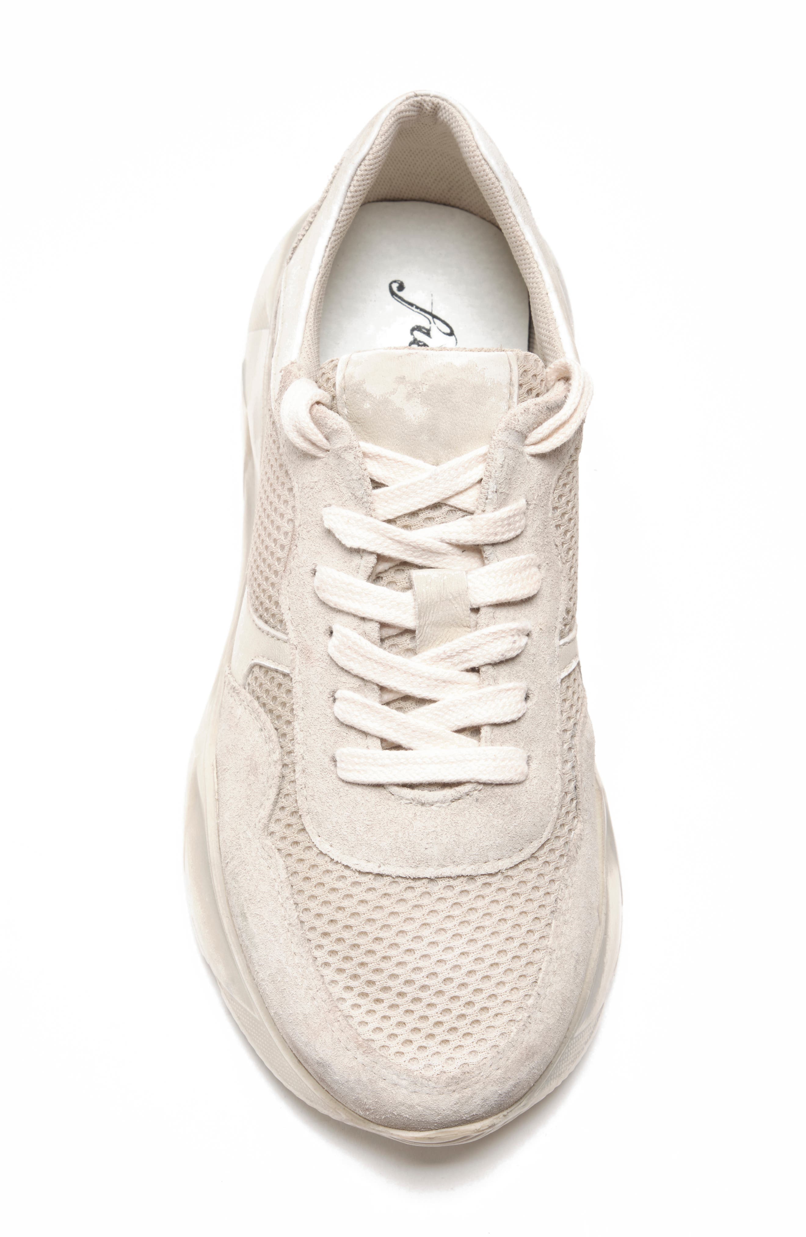 Free People Let's Wander Washed Sneaker, Alternate, color, 