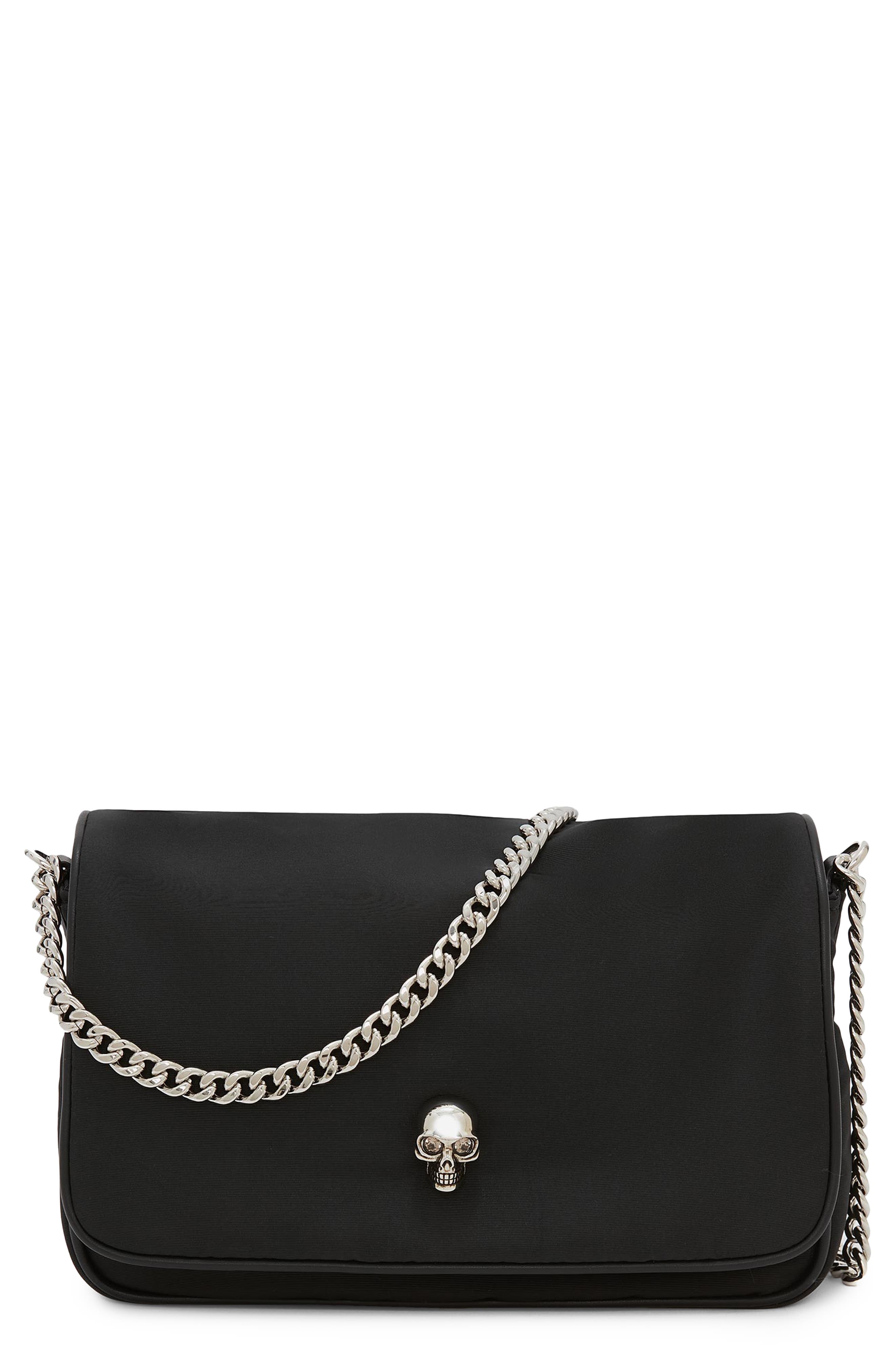 McQueen Alexander McQueen Small Skull Shoulder Bag, Main, color, 