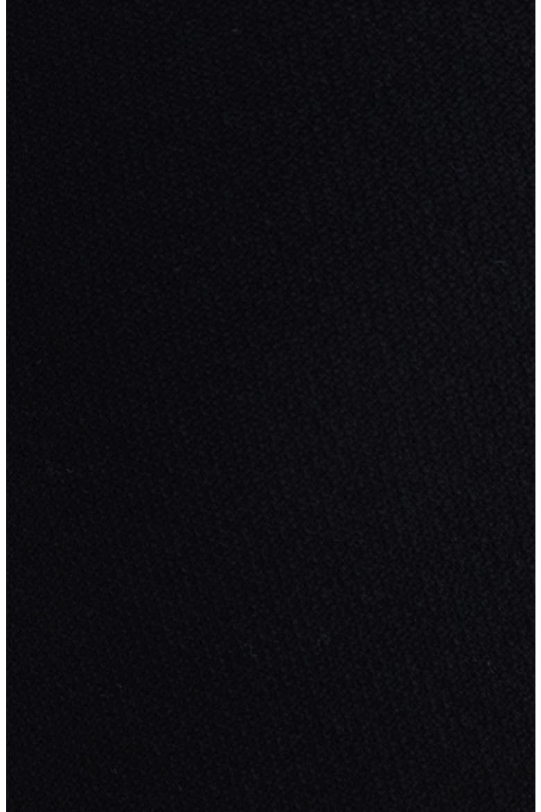 Draped Stretch Wool Blend Halter Dress, Alternate, color, BLACK