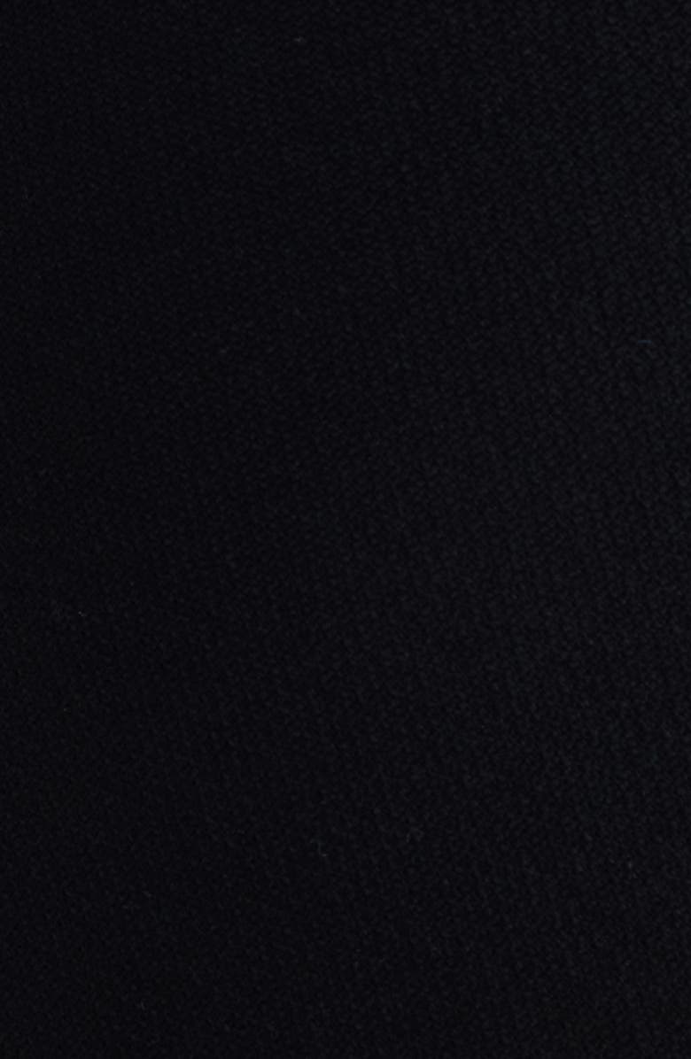 Givenchy Draped Stretch Wool Blend Halter Dress, Alternate, color, Black