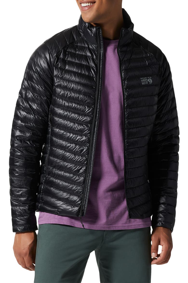Ghost Whisperer Packable 800-Fill-Power Down Jacket, Main, color, BLACK