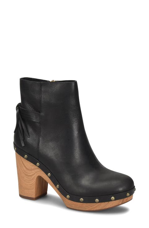 Dianna Block Heel Platform Bootie (Women)