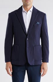 Lucky Brand Brushed Ribbed Knit Sport Coat