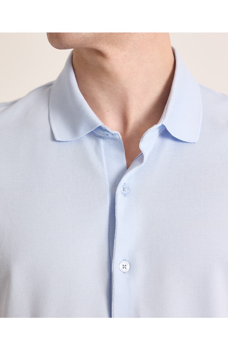 Orlebar Brown Bruno Pique Classic Fit Pique Polo, Alternate, color, Surfside Blue