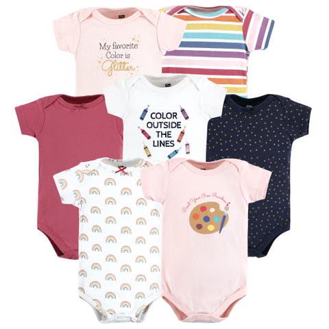 Seven-Piece Cotton Bodysuit Collection