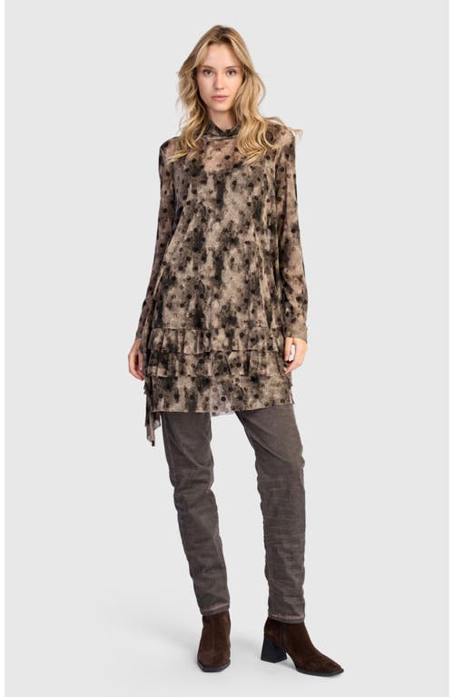Alembika Cairn Mesh Swing Top In Brown