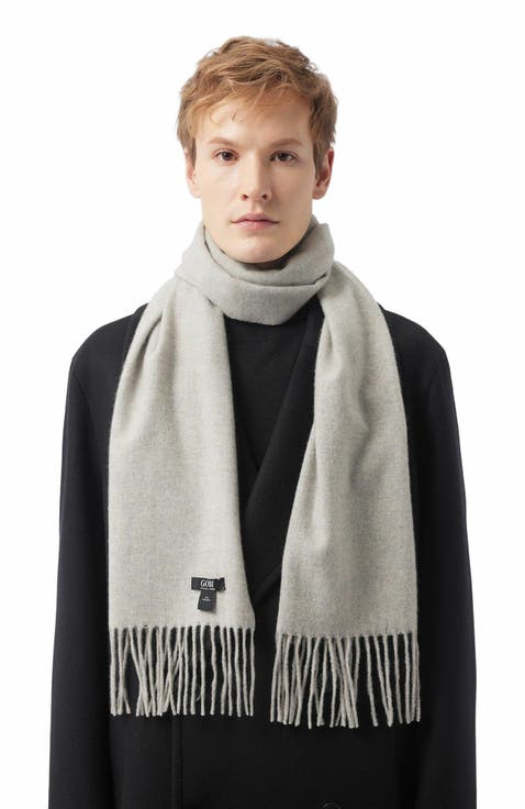 Cashmere Fringed Scarf