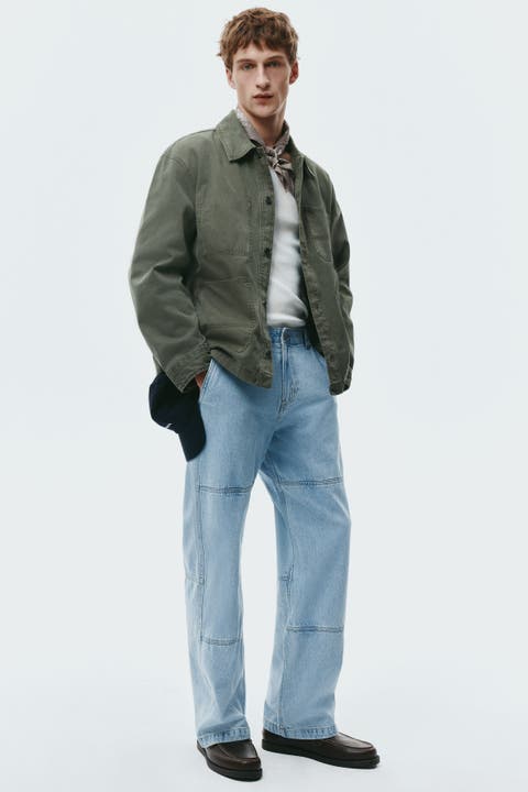 Loose Fit Worker Jeans