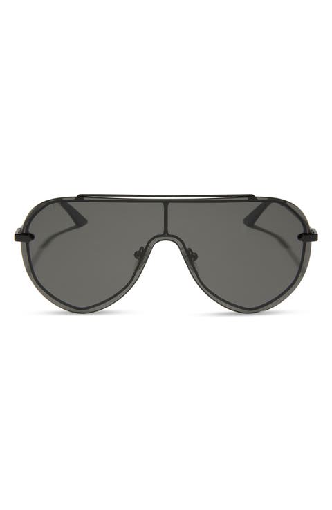 Imani 139mm Gradient Shield Sunglasses