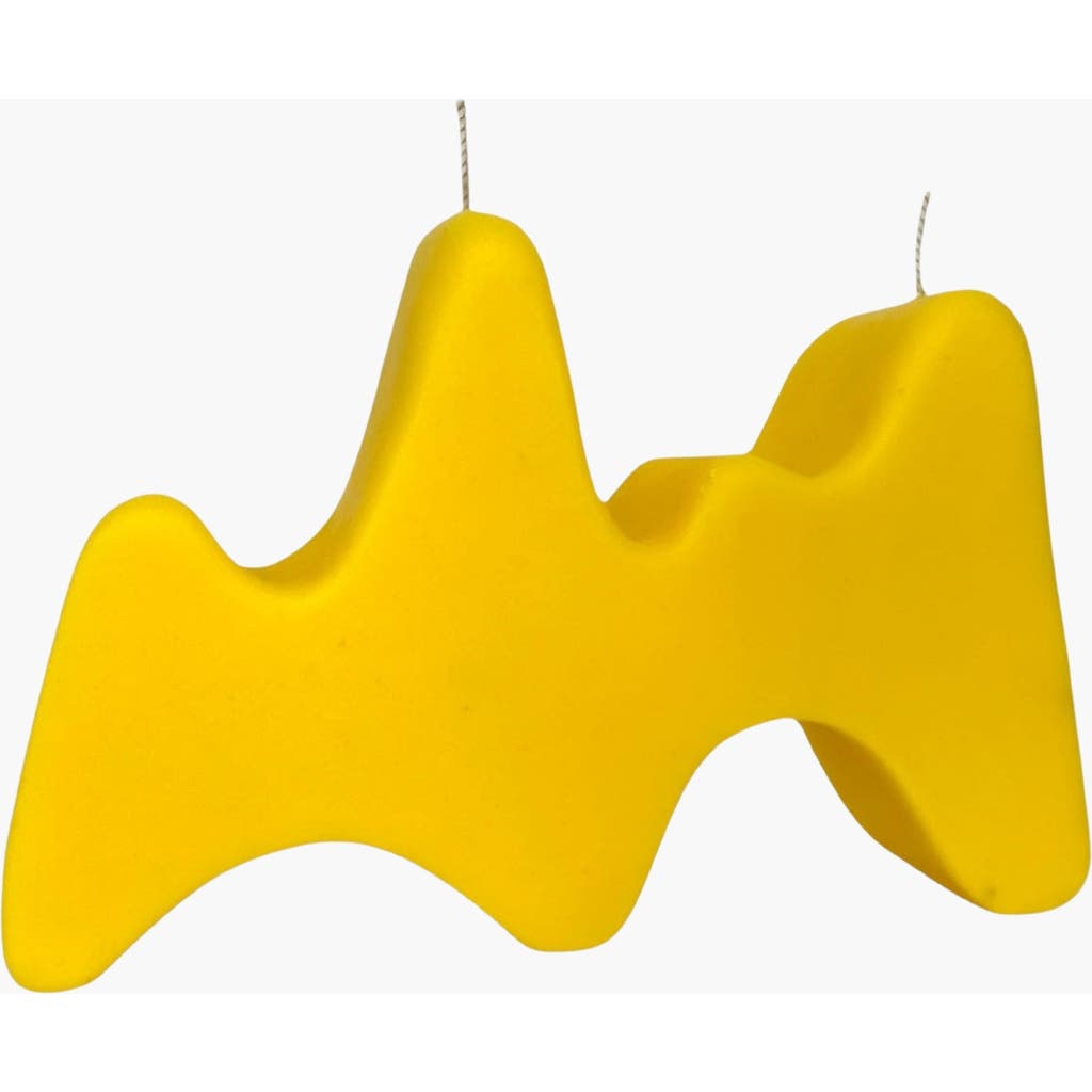 Davie Ocho Candle Co. Davie Ocho Candle Co Wavey Davie Candle In Yellow