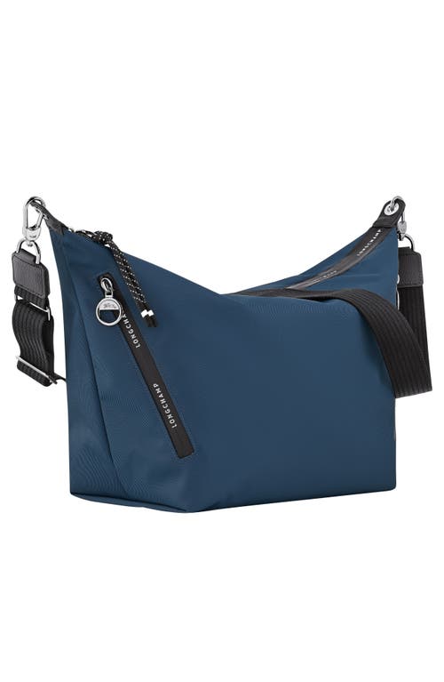 Longchamp Medium Le Pliage Energy Crossbody Bag In Blue